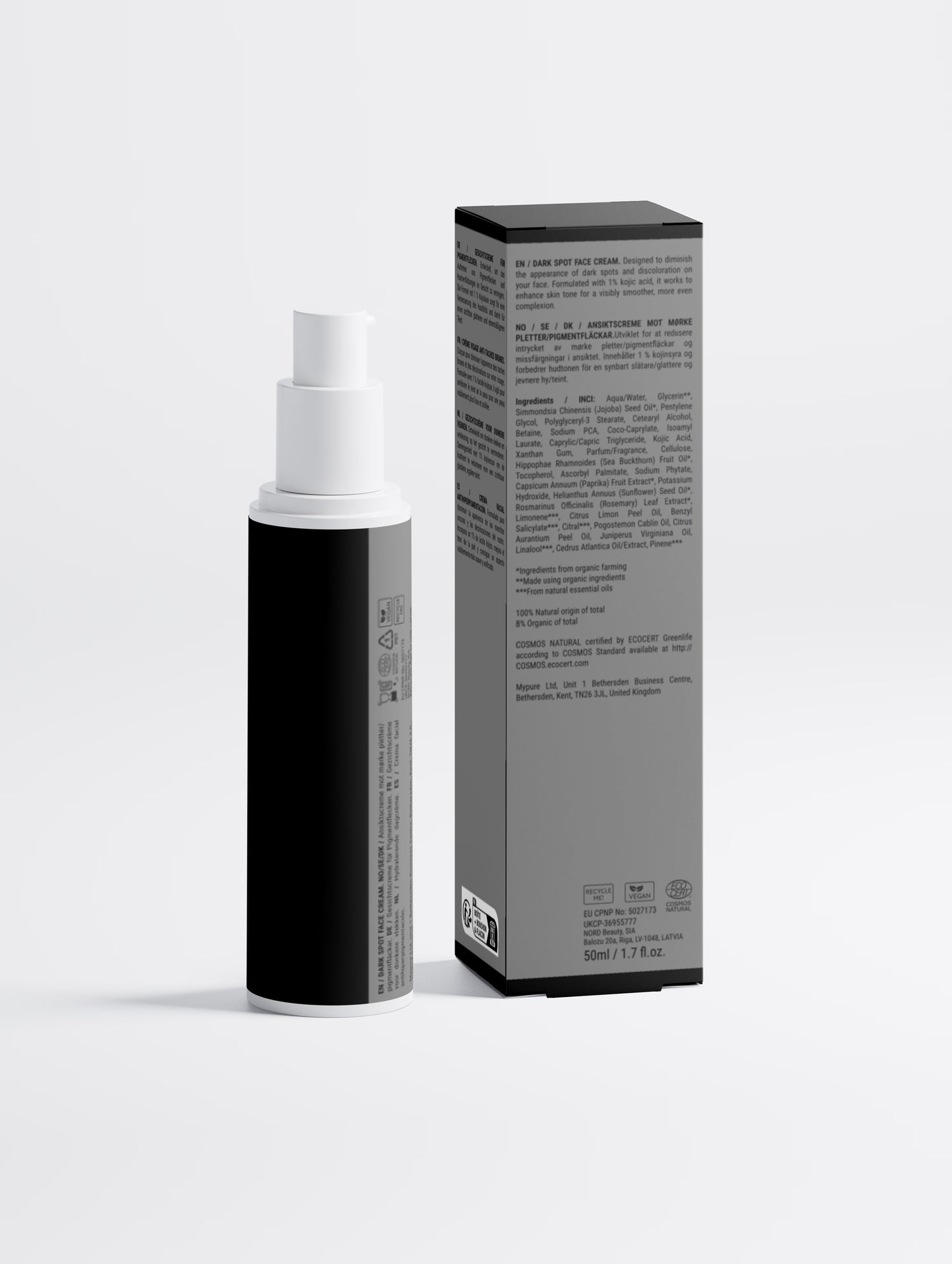 Dark Spot Face Cream with Kojic Acid