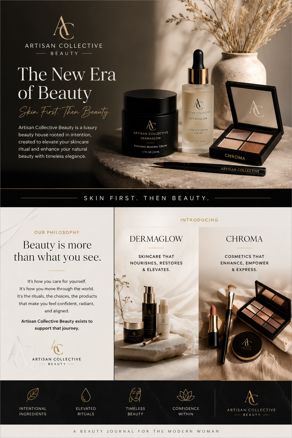 The New Era of Beauty: Skin First. Then Beauty.