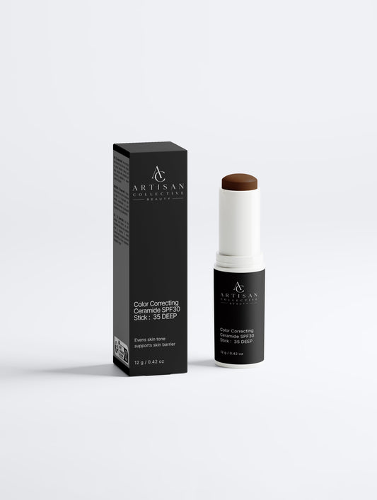 Color Correcting Ceramide SPF30 Stick :  35 DEEP
